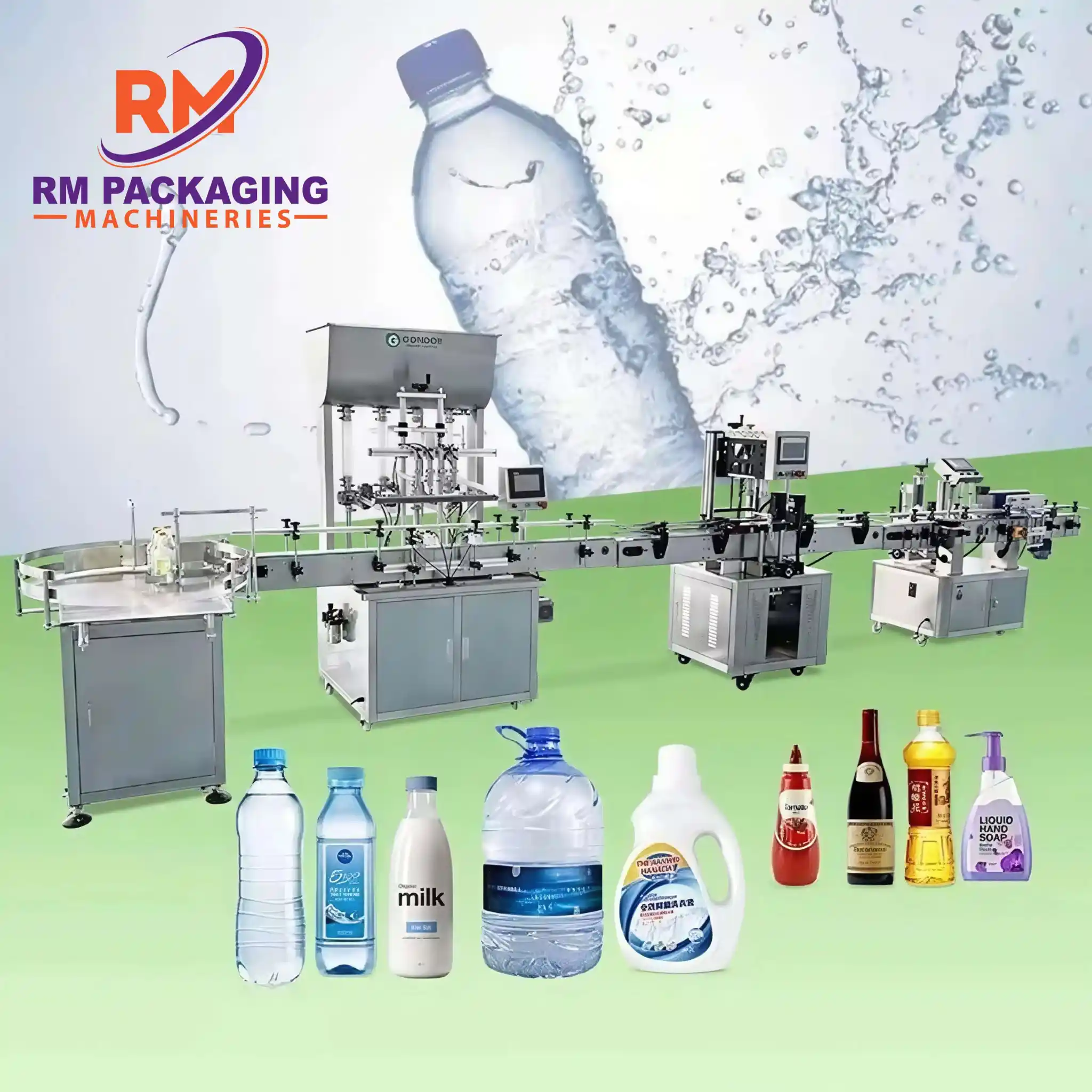 Oil Filling & Capping Machine